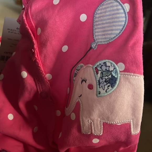 Carters Onesie footed pajamas - Picture 6 of 6
